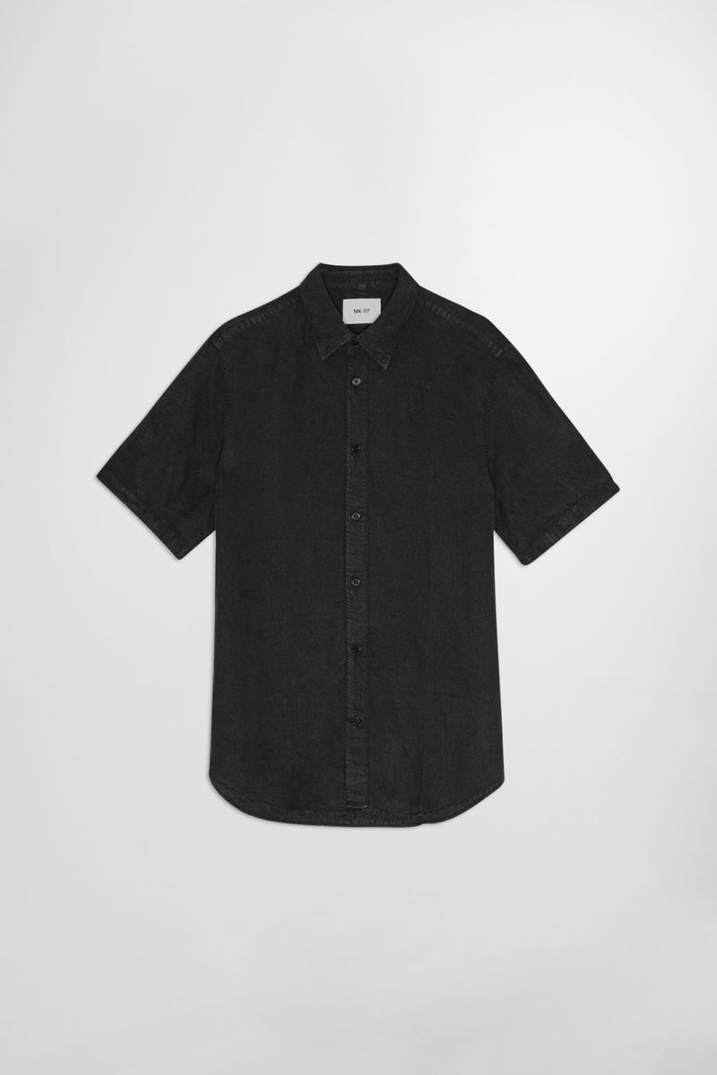NN07 - Arne SS Shirt - Black