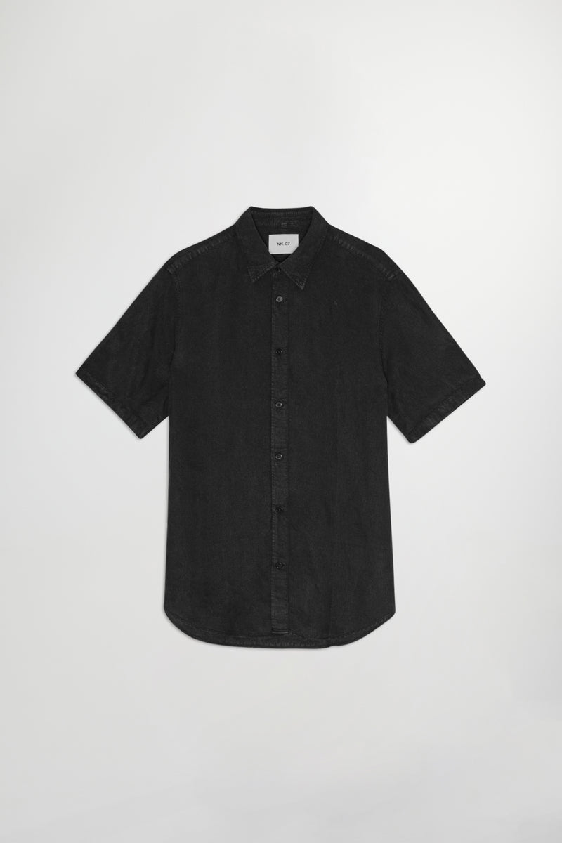 NN07 - Chemise Arne SS - Black