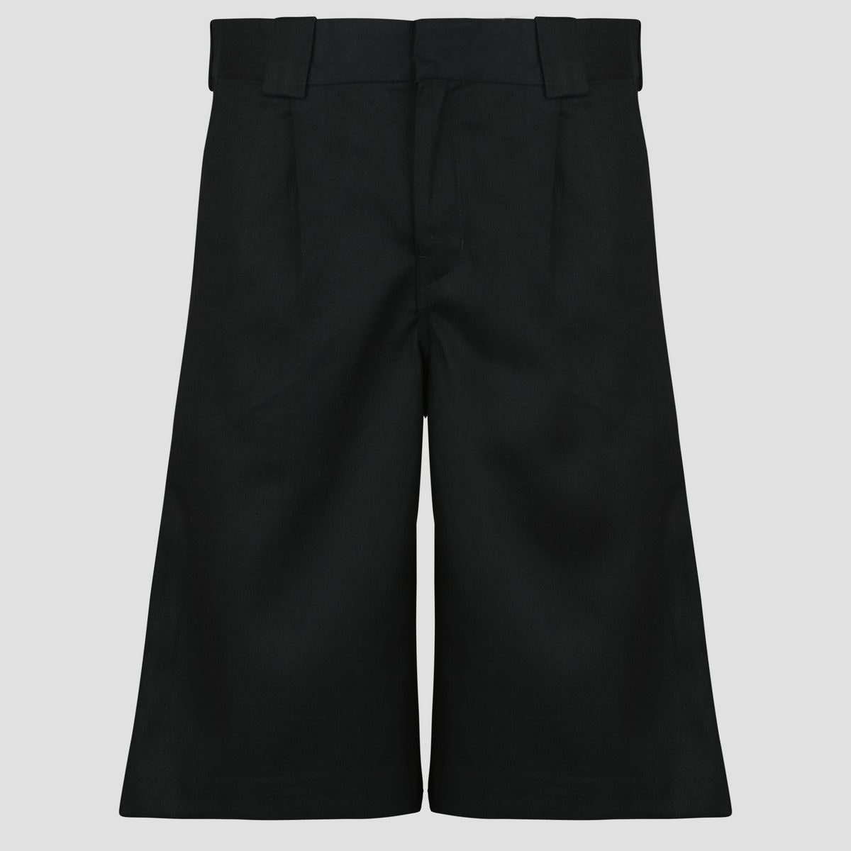 Pantalones cortos de trabajo de 13 pulgadas de sarga de cáñamo - Black