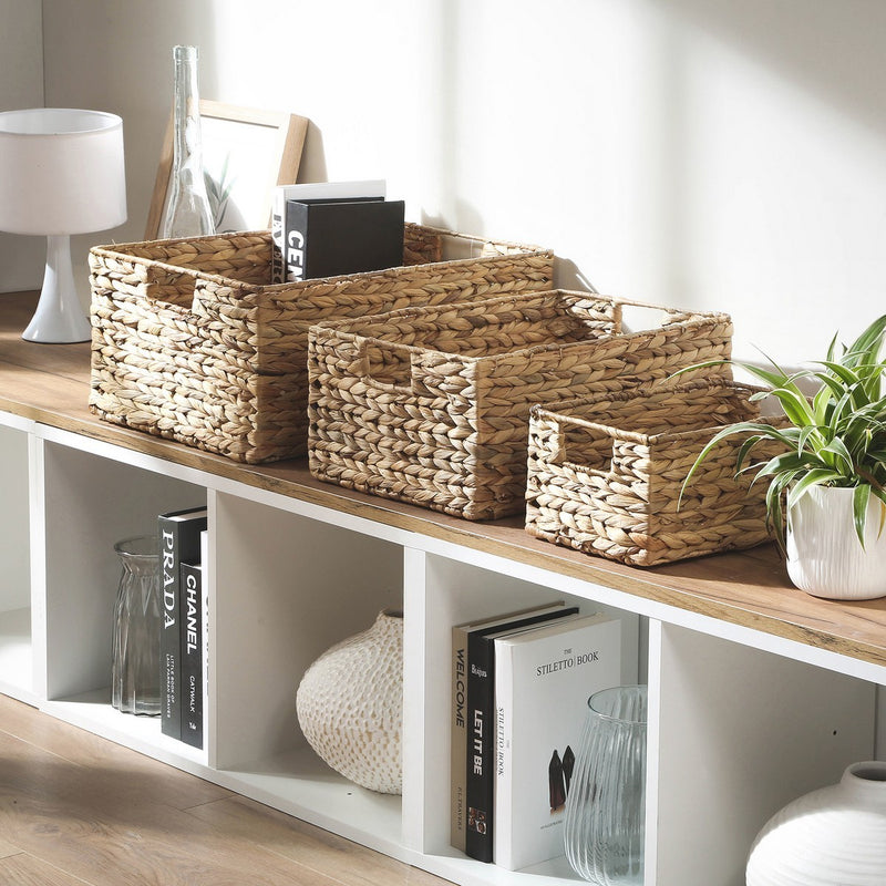 Panier Rangement Salon - Beige