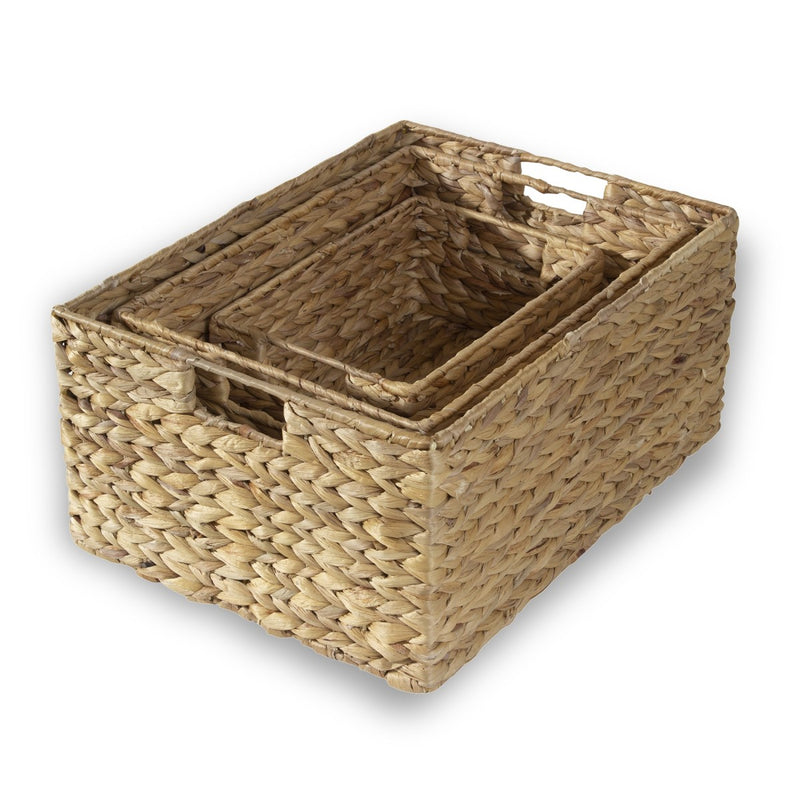 Panier Rangement Salon - Beige