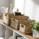 Panier Rangement Salon - Beige