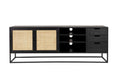 Guuji - Sideboard - Ash veneer - Black