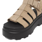 UGG Cora Sandals - Beige/Black