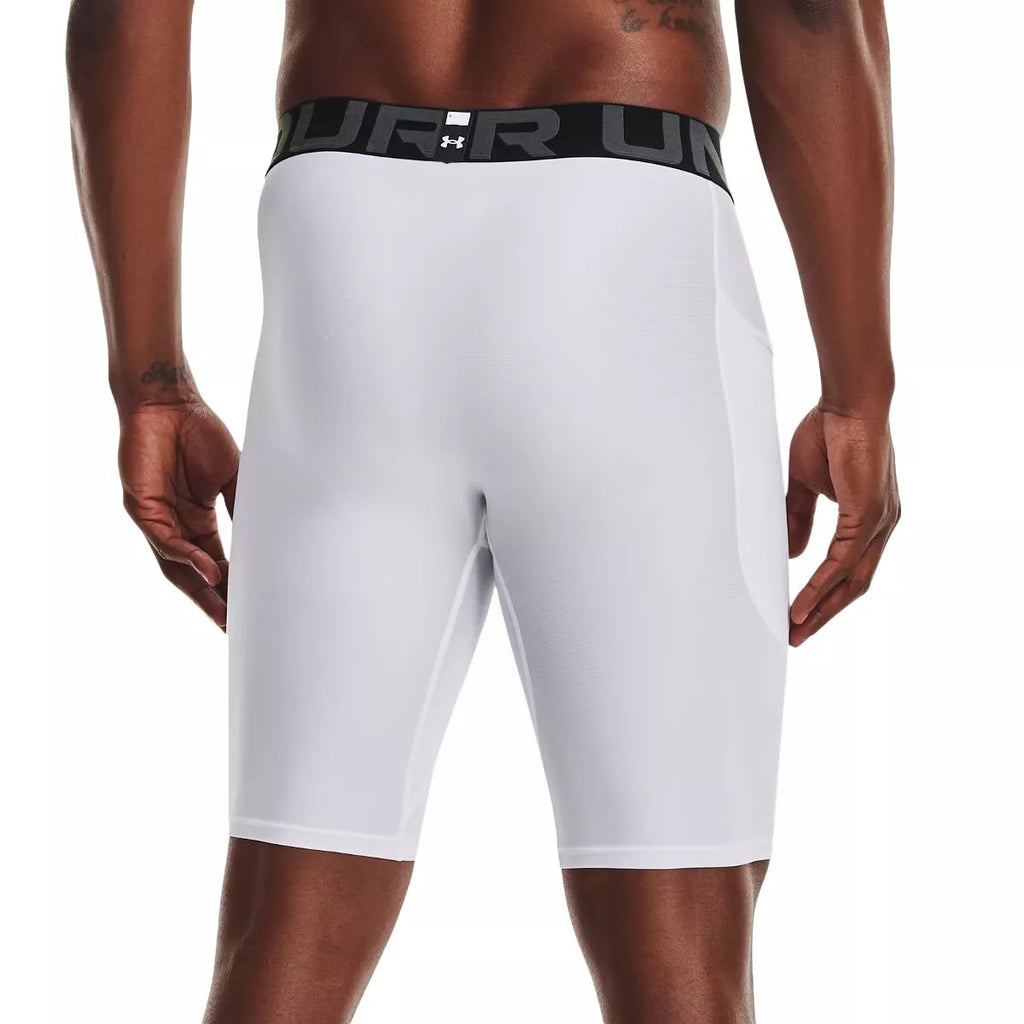 Lange Shorts - Weiß/Schwarz - Herren