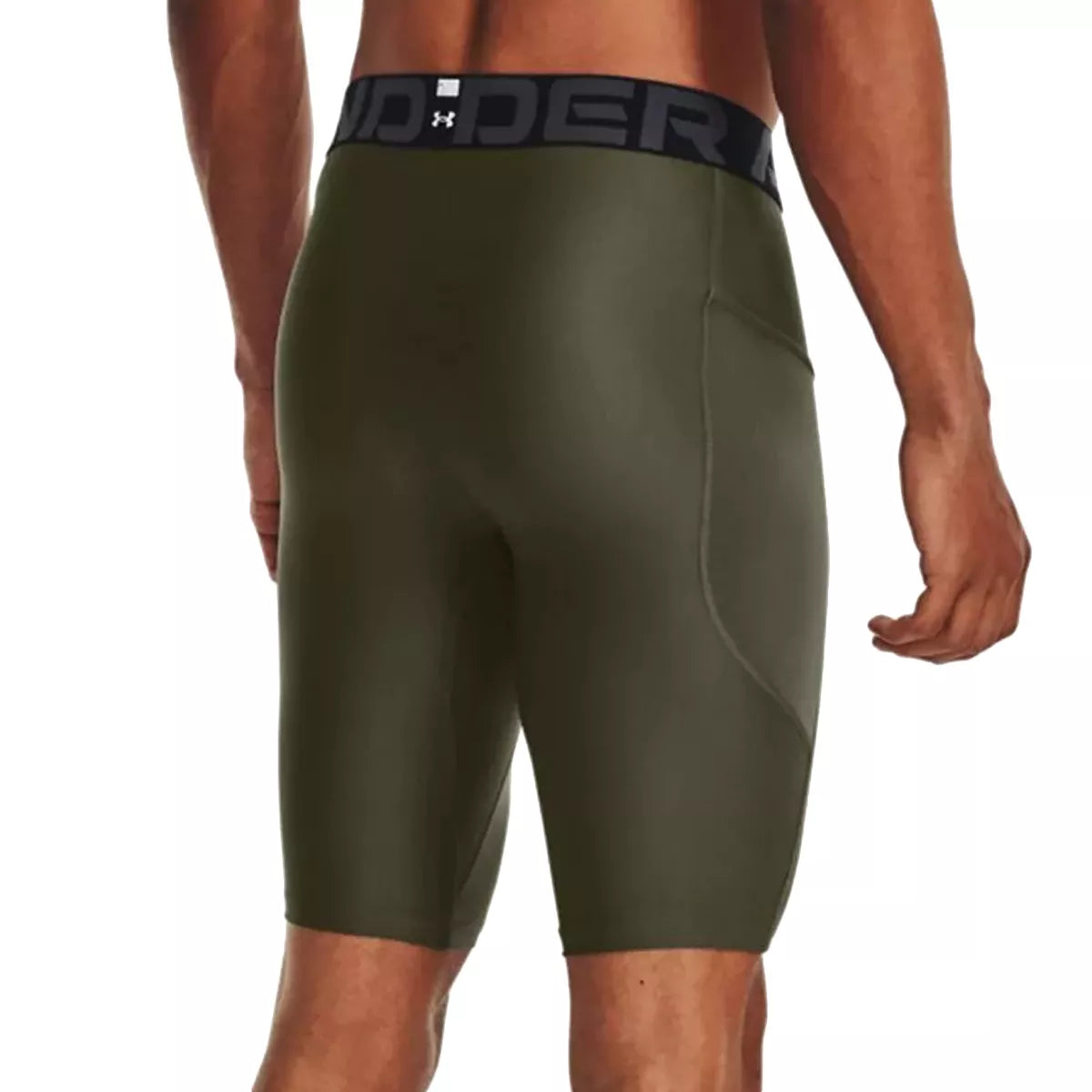 Lange Shorts – Grün, Schwarz – Herren