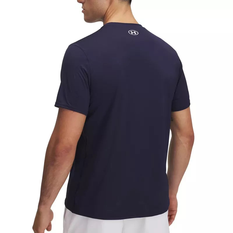 T-Shirt Hg Fitted - Blu Marino, Bianco - Uomo