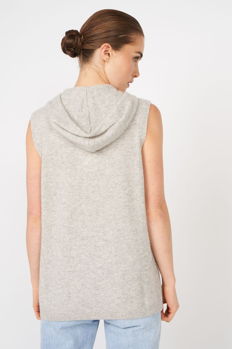 Pull Monchou - 100% Cachemire - Perle Chine