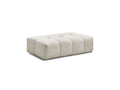 Everest - Small Ottoman - Mottled Fabric