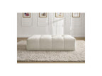 Everest - Small Ottoman - Mottled Fabric