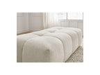 Everest - Small Ottoman - Mottled Fabric