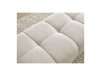 Everest - Small Ottoman - Mottled Fabric
