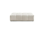 Everest - Small Ottoman - Mottled Fabric