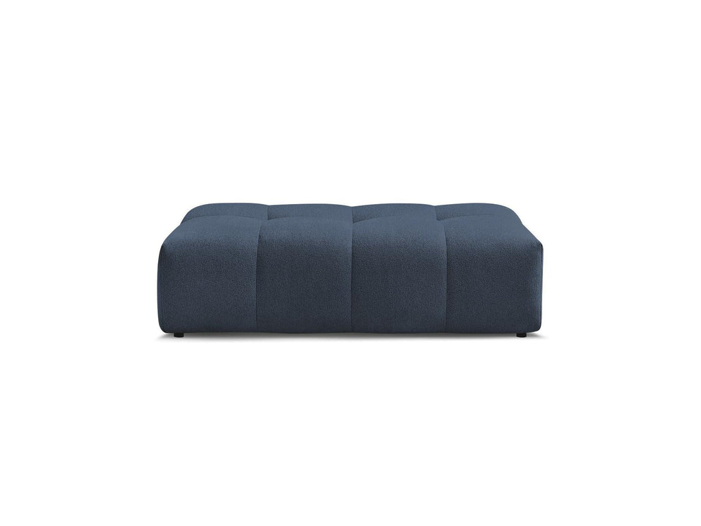 Everest - Small Ottoman - Mottled Fabric