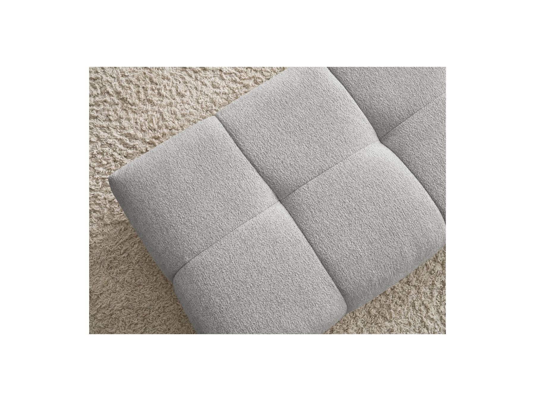 Everest - Small Ottoman - Mottled Fabric