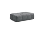 Everest - Small Ottoman - Mottled Fabric