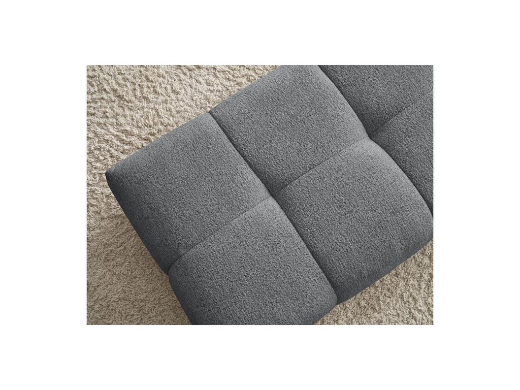 Everest - Small Ottoman - Mottled Fabric