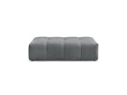 Everest - Small Ottoman - Mottled Fabric