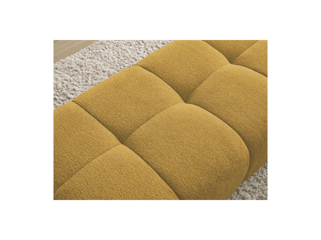 Everest - Small Ottoman - Mottled Fabric