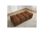 Everest - Small Ottoman - Mottled Fabric