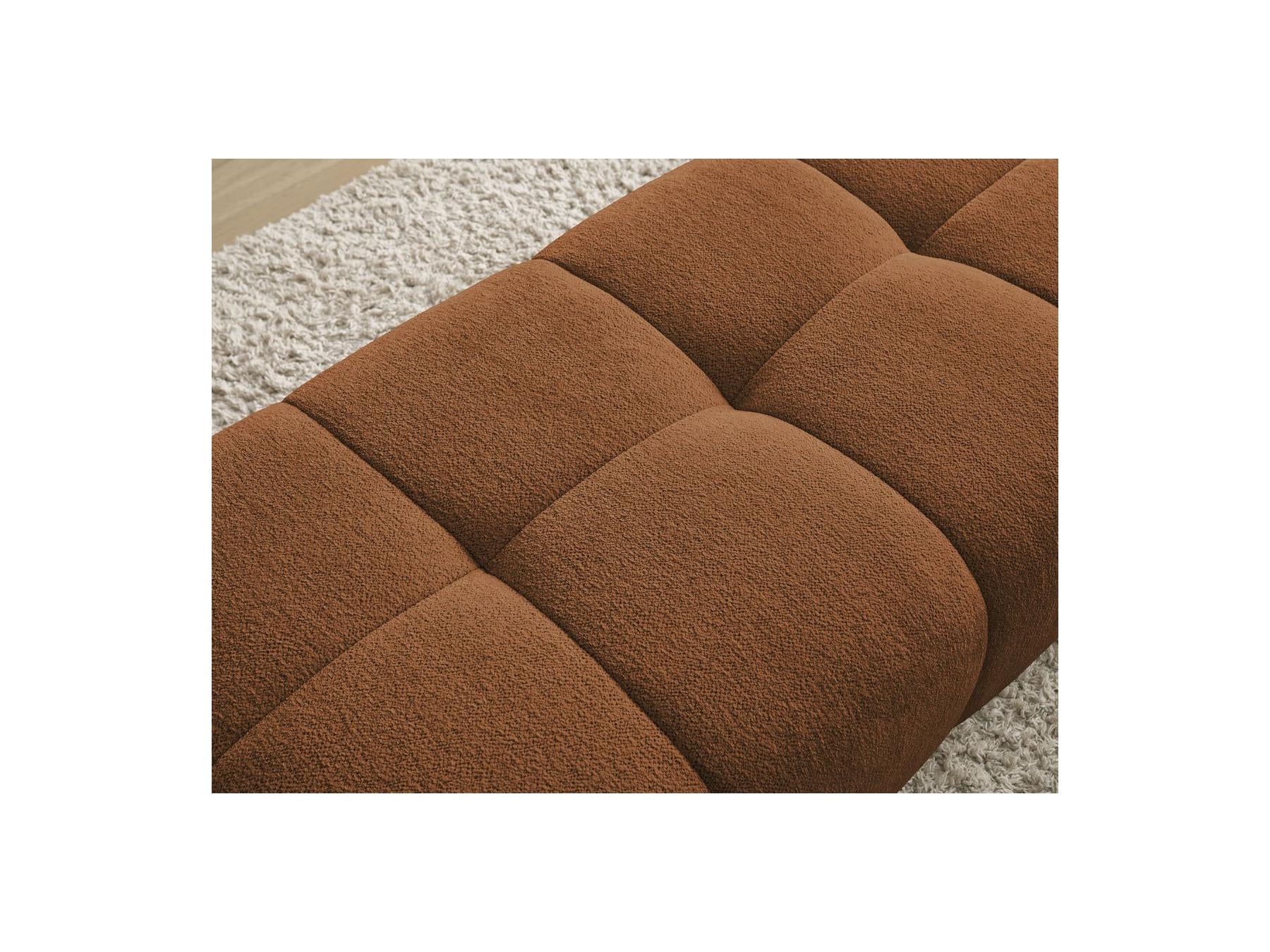 Everest - Small Ottoman - Mottled Fabric