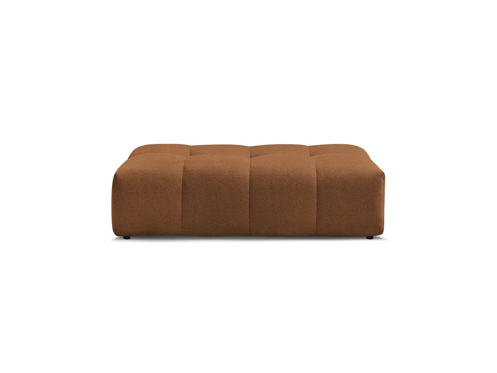 Everest - Small Ottoman - Mottled Fabric