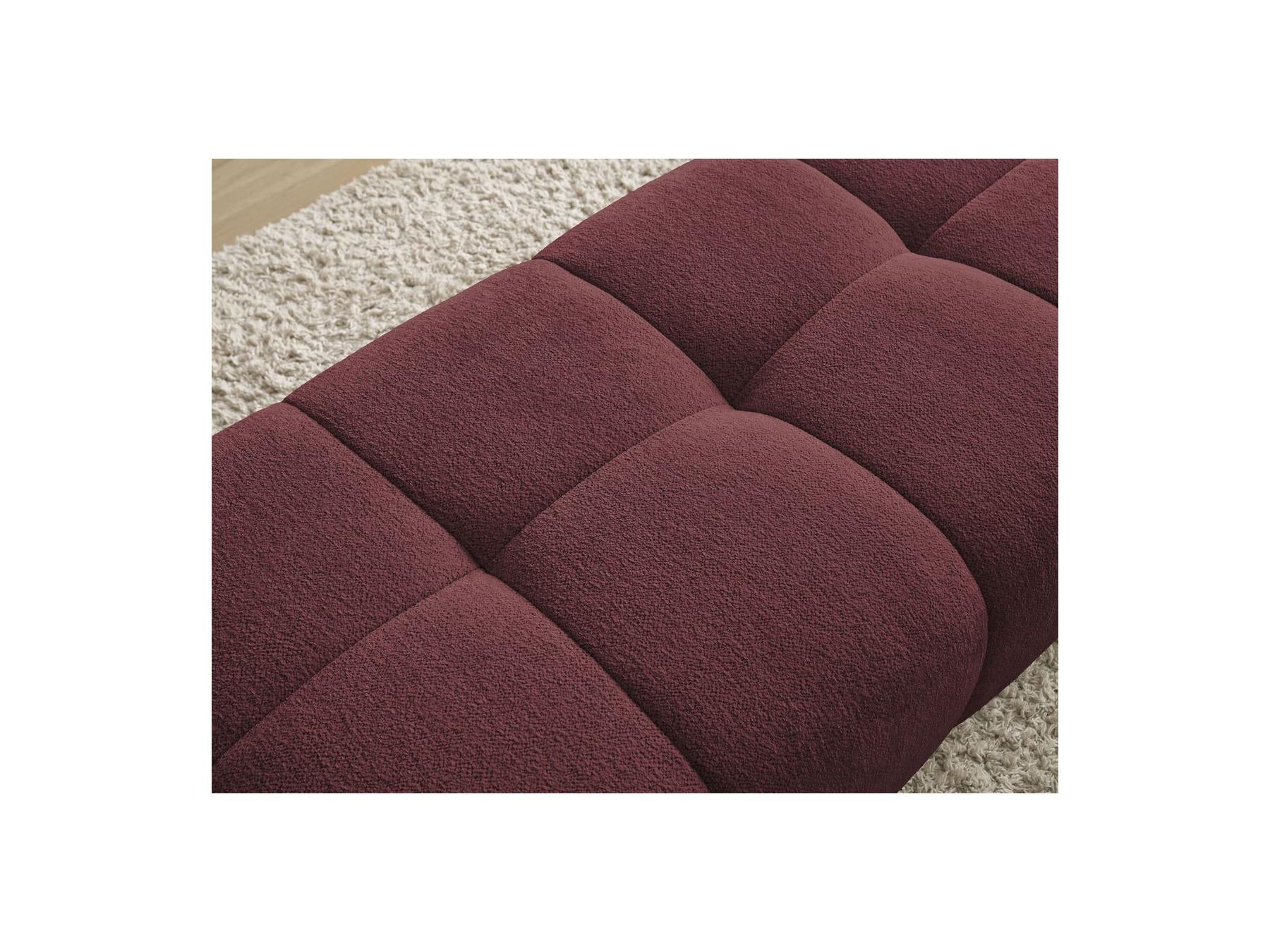 Everest - Small Ottoman - Mottled Fabric