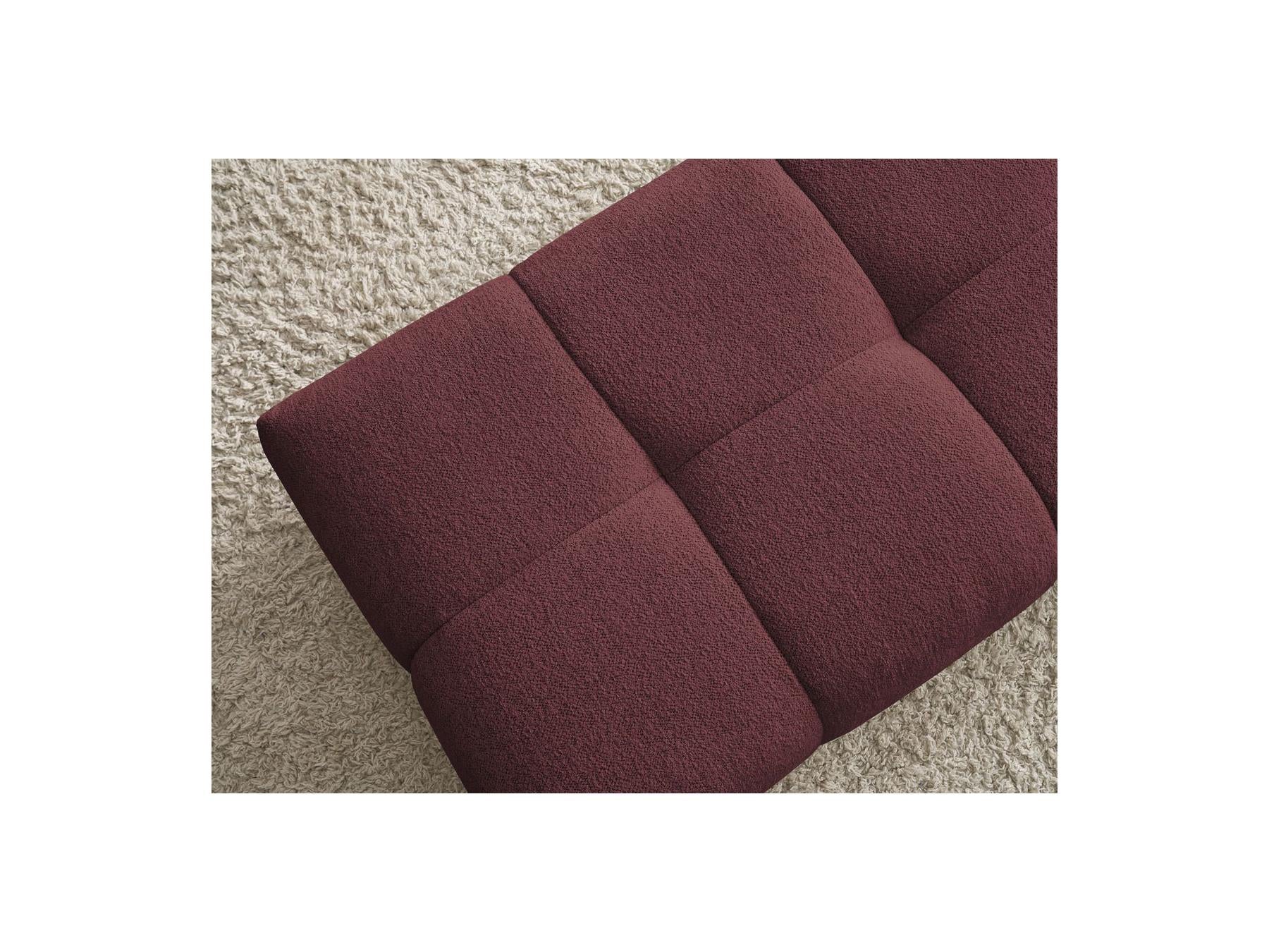 Everest - Small Ottoman - Mottled Fabric