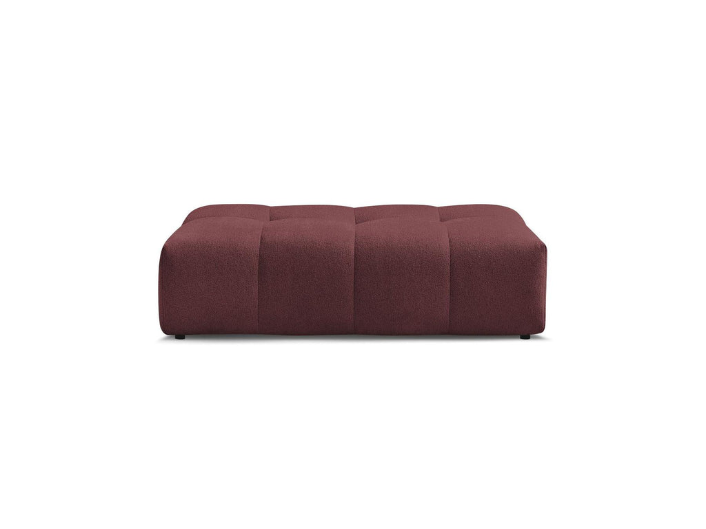 Everest - Small Ottoman - Mottled Fabric