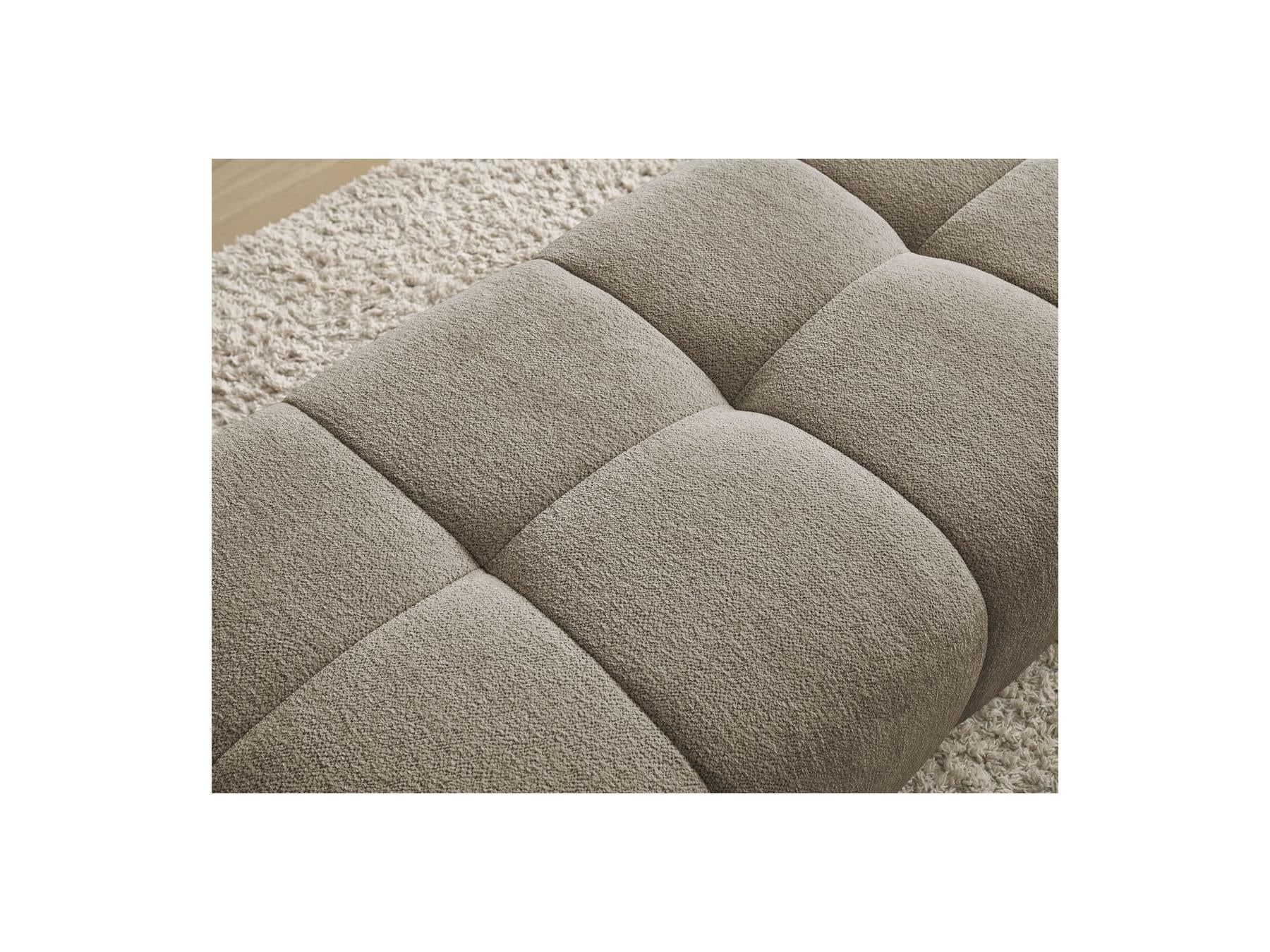 Everest - Small Ottoman - Mottled Fabric