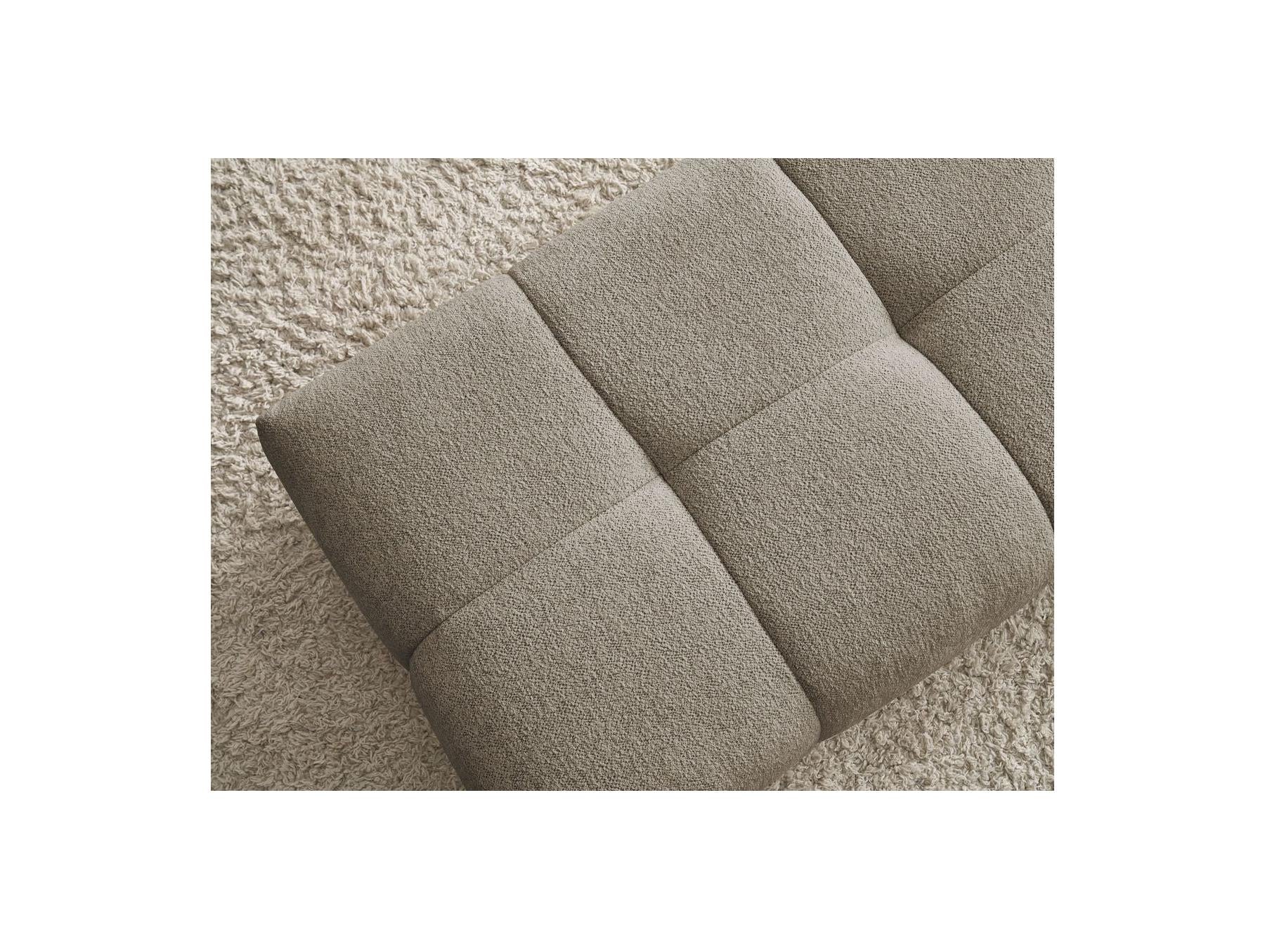 Everest - Small Ottoman - Mottled Fabric