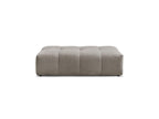 Everest - Small Ottoman - Mottled Fabric