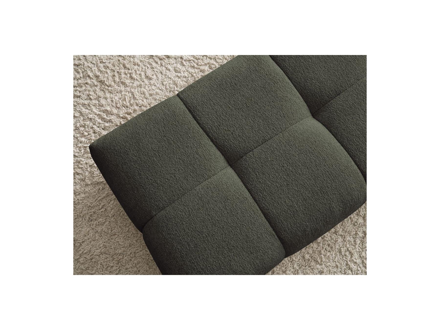 Everest - Small Ottoman - Mottled Fabric
