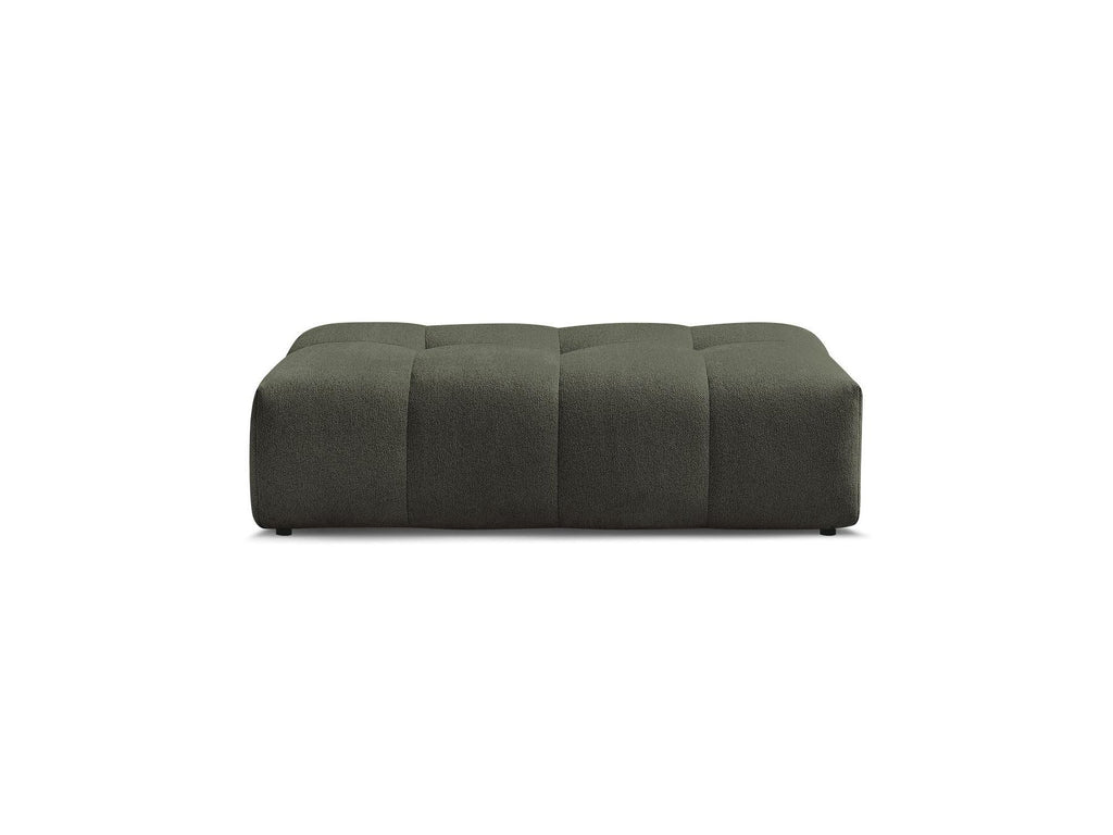 Everest - Small Ottoman - Mottled Fabric