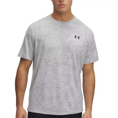 Tech Pixelate T-Shirt - Light Grey, Black - Men