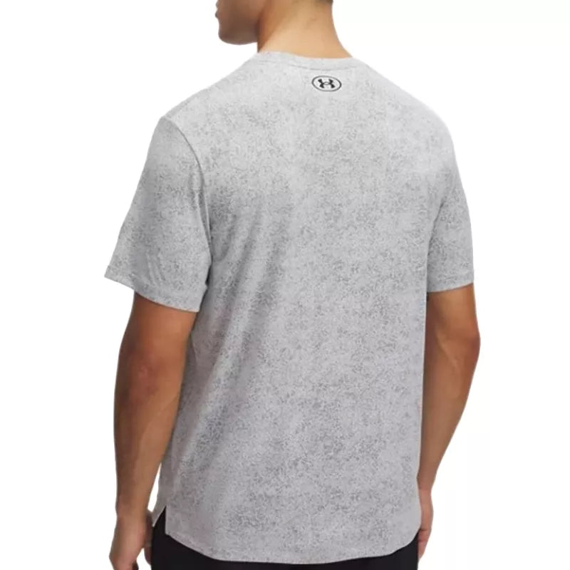 T-shirt Tech Pixelate - Ljusgrå, Svart - Herr