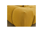 Everest - Sofá recto convertible con arcón - Tejido texturizado - 5 cojines