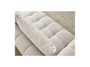 Canapé Droit Convertible Coffre - Everest - Tissu Texturé - 2 Coussins