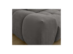 Everest - Sofá recto convertible con arcón - Tejido texturizado - 2 cojines