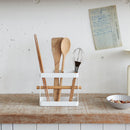 Support À Ustensiles De Cuisine Tosca - Blanc