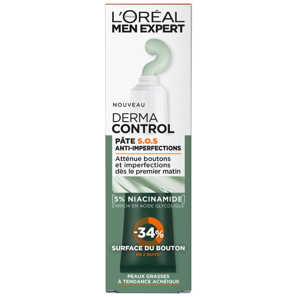 L'Oréal Men Expert Derma Control Pasta S.O.S Antiimperfecciones