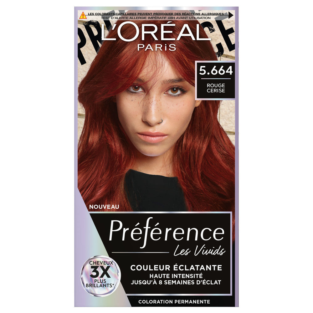 Préférence Couleur Éclatante 5.664 Rouge Cerise