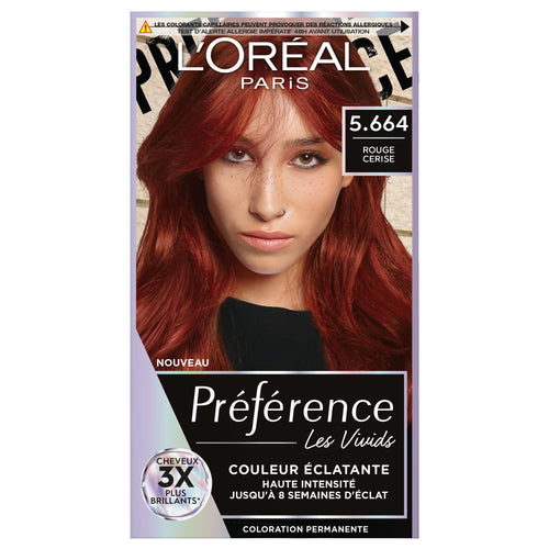 Préférence Couleur Éclatante 5.664 Rouge Cerise