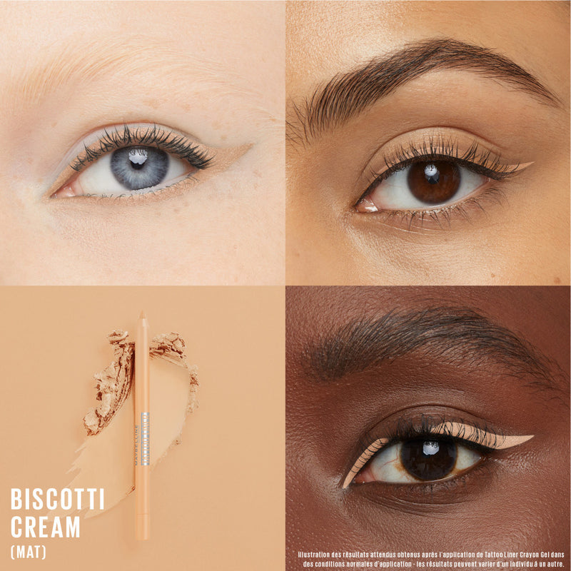 Tattoo Liner Crayon Gel Eyeliner Biscotti Cream