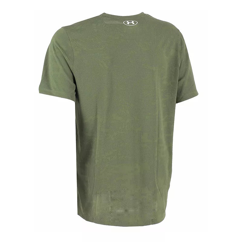 T-Shirt Tech Vent Jacquard - Vert, Blanc. - Homme