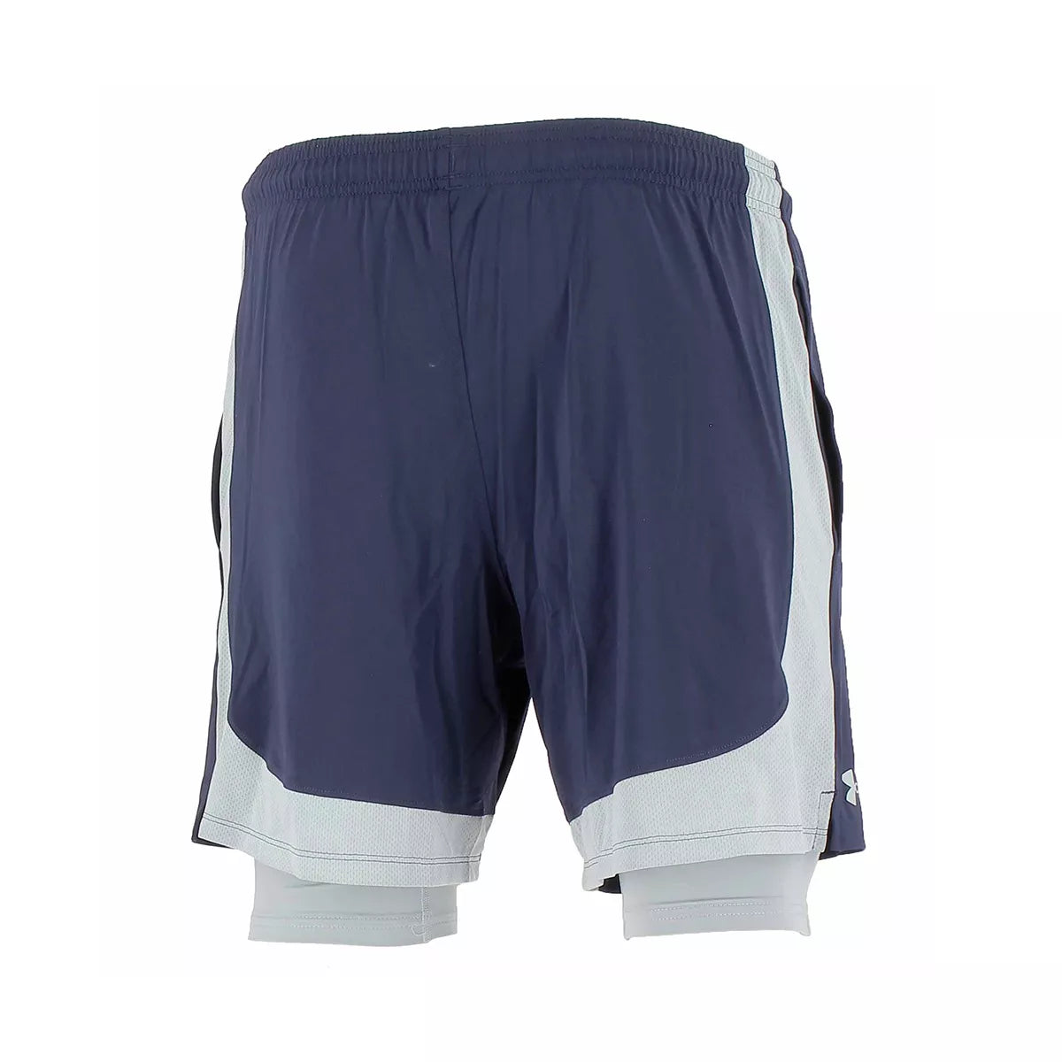 Tech Vent 2In1 Shorts - Navy Blue, Grey - Men