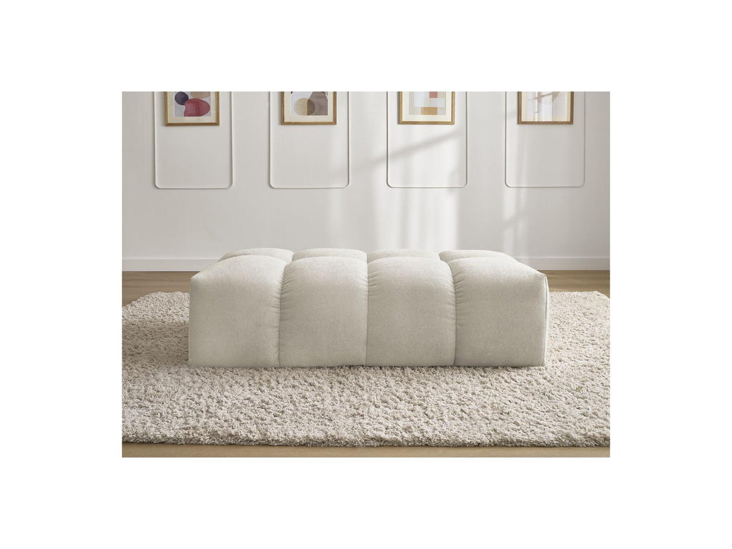 Everest - Small Pouf - Textured Fabric