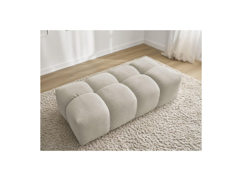 Everest - Petit Pouf - Tissu Texturé