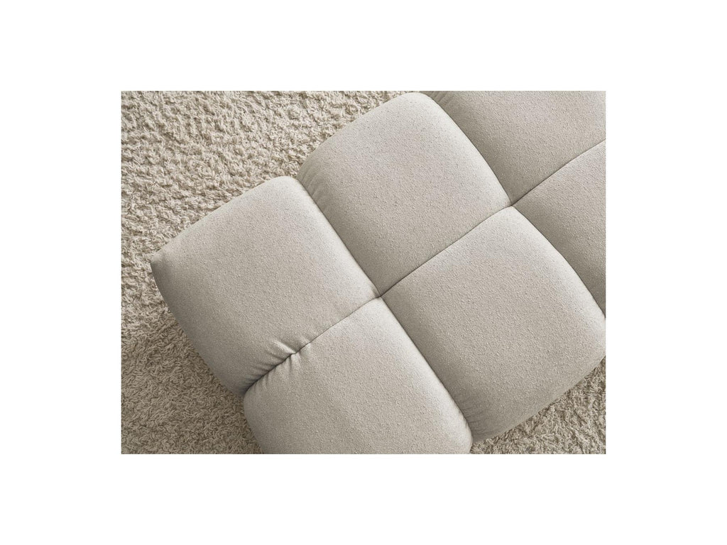 Everest - Small Pouf - Textured Fabric