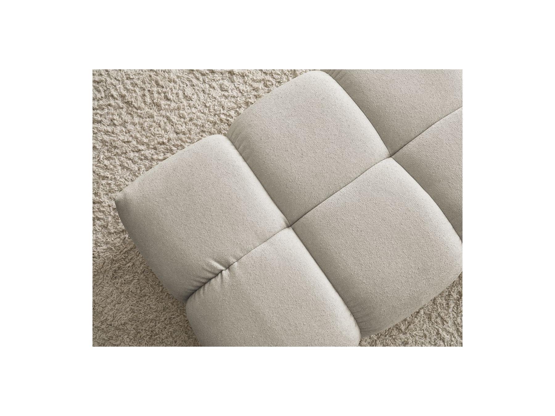 Everest - Small Pouf - Textured Fabric